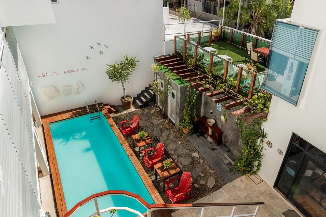 Casa Ticul Hotel Boutique - 5Th Ave (Adults Only) Плая дел Кармен Екстериор снимка The pool at the hotel